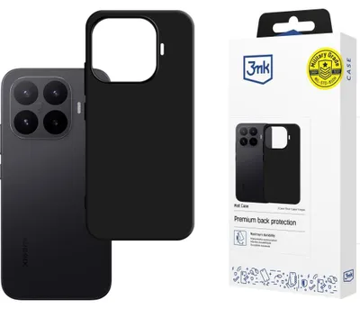 Immagine prodotto di Custodia per smartphone Xiaomi 17T, modello 3mk, finitura opaca, colore nero