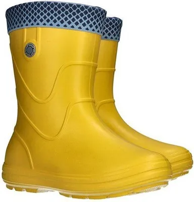 Produktbild von Demar VIBES KINDER GUMMISTIEFEL ISOLIERTE LEICHTE REGENSTIEFEL Größe: 34/35, Herstellerfarbe: Gelb