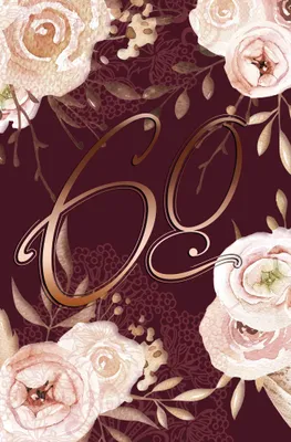Produktbild von 60. Geburtstag - Karte mit Umschlag