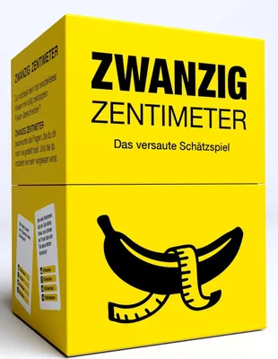Produktbild von Kampfhummel Zwanzig Zentimeter - Das versaute Schätzspiel