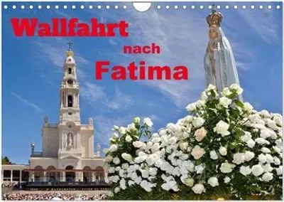 Immagine prodotto di Calendario da parete per il 2024, formato A4 orizzontale, dedicato al pellegrinaggio a Fatima. Calendario mensile CALVENDO: immagini suggestive di un luogo di pellegrinaggio famoso in tutto il mondo (CALVENDO Luoghi)