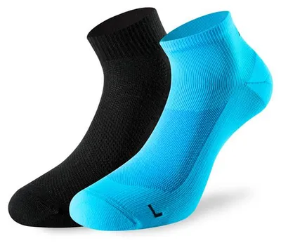 Obrázek produktu pro Běžecké ponožky Lenz 3.0, černá/modrá, 39-41