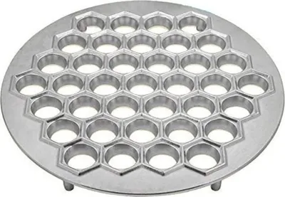 Produktbild von 37 Löcher Mehlkloß Form Werkzeuge Dumplings Maker Aluminium Ravioli Mold Pelmeni Dumplings Werkzeuge Dumpling Pastry Make