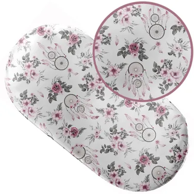 Produktbild von Spannbettlaken mit Gummizug 38x80 cm für Kinderwagen Moseskorb Wiege 100% Baumwolle