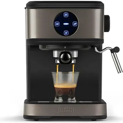 Immagine prodotto di Macchina espresso 20 bar acciaio inox bronzo Black+decker BXCO850E