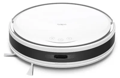 Productafbeelding van TP-Link Tapo RV20 Max, zonder stofzak, wit, rond, oplaadbaar, 55 dB, 0,3 liter