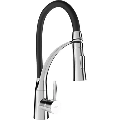 Obrázok produktu pre Mexen Aster kuchynská batéria, chrómová/čierna - 73450-07