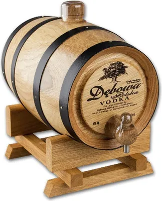Produktbild von Debowa de Chene Wodka im Holzfass, 40% Vol. 1 l