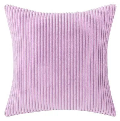 Produktbild von 2er Set Kordsamt Kissenbezug Weihnachten 50x50cm Violett