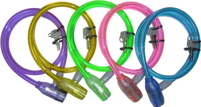 Image de Sécurité Plus : Serrure de câble, couleurs assorties