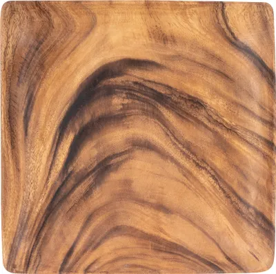 Produktbild von Holzschale Akazie quadratisch 30cm Holz Schale Obstschale Aufbewahrung