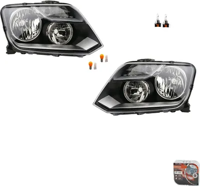 Zdjęcie produktu dla Johns, reflektory + Osram Night Breaker Laser pasujące do VW Amarok 13-16 H15 zestaw L R 2H1941015M 2H1941016M
