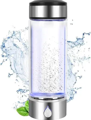 Zdjęcie produktu dla Generator wody 420 ml, butelka z PE, butelka USB, 800–1200 PPB, przeciwstarzeniowy