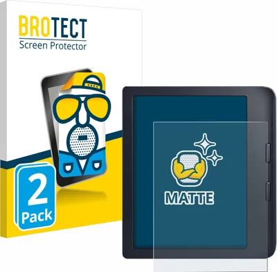 Produktbild von 2x BROTECT Schutzfolie für Kobo Libra 2 Displayschutz Displayschutzfolie Folie Matt Entspiegelungsfolie