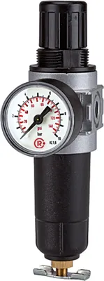 Produktbild von Riegler Filterregler »multifix-mini«, Metallbehälter, G 1/8, 0,5 - 10 bar