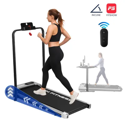 Obrázok produktu pre Bežecký pás Loopband, skladací, motor 1,3 HP, rýchlosť 1-8 km/h, nosnosť 120 kg, Bluetooth, aplikácia