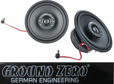 Produktbild von Ground Zero GZCS- 12 CX 2wege Lautsprecher Boxen Set passend für VW Bus T4 1990 - 2003 Heck