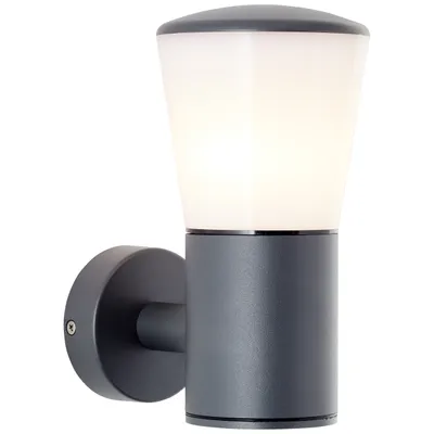 Produktbild von Außenleuchte Wandlampe für den Garten in anthrazit mit E27 IP 44