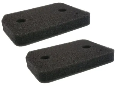 Drogerfilter 2 Stück, Ersatzfilter, 207x157x30 mm, Schaumflusenfilter