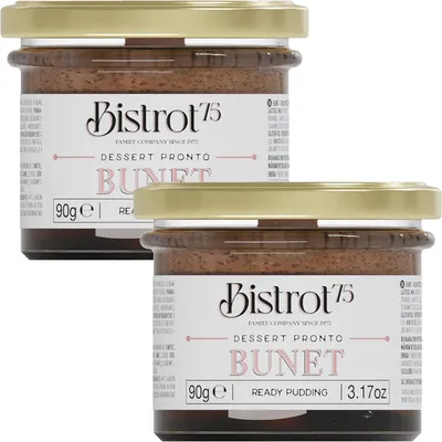 Produktbild von Pudding Bunet Piemontese, 2er-Set.