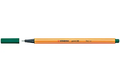 Zdjęcie produktu dla Fineliner - STABILO point 88 - Pojedynczy długopis - jodłowa zieleń