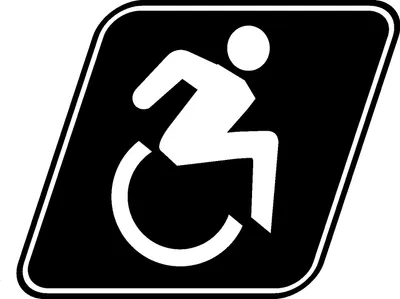 Produktbild von Rollstuhlfahrerzeichen, KFZ Aufkleber - Rollstuhlfahrer - Hinweiszeichen - Gebotszeichen - Rollstuhl