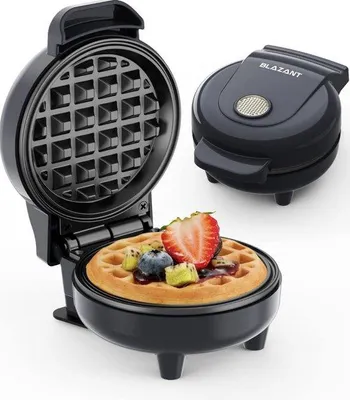 Obrázok produktu pre Mini belgický vaflovač 550 W na detské narodeniny, pre rodinu a sviatky
