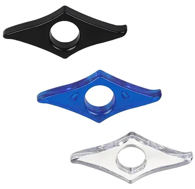 Image de Supports de pages en résine - Lot de 3 - Accessoires de lecture pour maintenir les pages ouvertes - Multicolore