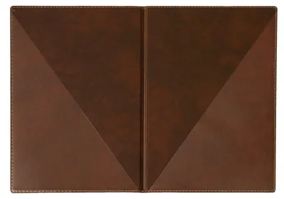 Image de Porte-documents Exquisit A4 marron feuille souple