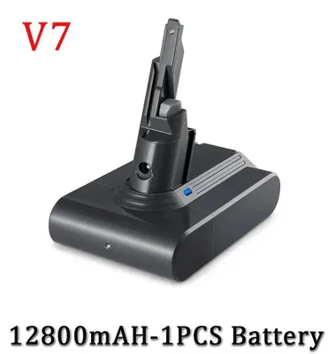 Produktbild von Akku für V7 Staubsauger - Ersatzakku 21,6V Li-Ion - 12800mAh Hochkapazität - kompatibel mit V7 Motorhead, Trigger, Animal, Car+Boat, Fluffy, SV11