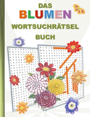 Produktbild von Das Blumen Wortsuchrätsel Buch