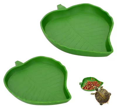 Produktbild von 2 Stück Reptilien Futter- und Wasserschalen in 2 Größen