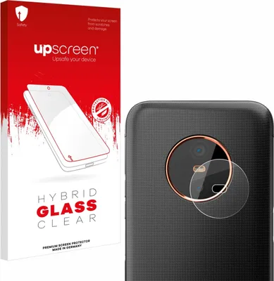 Produktbild von upscreen Schutzglas für Gigaset GX6 Pro (NUR Kamera) Schutzfolie Panzer Folie Glas Display Schutz klar