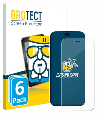 Produktbild von 6x BROTECT Schutzglas für Huawei Nova 15 Pro Schutzfolie Panzer Folie Glas Display Schutz klar