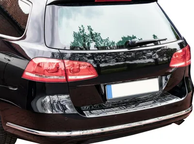 Für VW Passat B7 Variant + Alltrack ab 2010-2014 LADEKANTENSCHUTZ Edelstahl V2A in der Farbe von Recambo e.K.