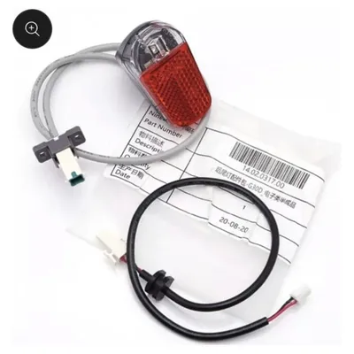 Zdjęcie produktu dla Oryginalne tylne światło Ninebot G30D G30LD 2 generacji z podłączeniem zestawu kontrolera