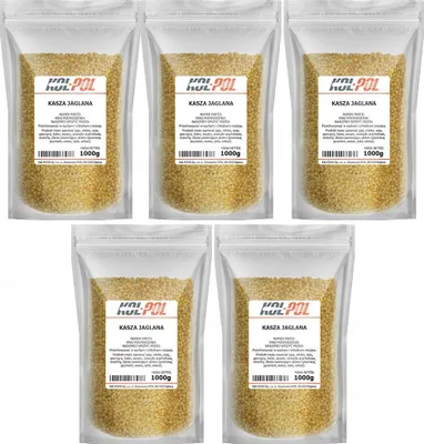 Zdjęcie produktu dla KASZA JAGLANA 5kg Polska naturalna lekkostrawna wysoka jakość Kol-Pol