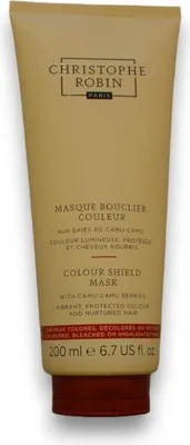 Zdjęcie produktu dla Christophe Robin, Colour Shield, Jagody Camu-Camu, Kremowa maska do pielęgnacji włosów, do ochrony koloru, 250 ml