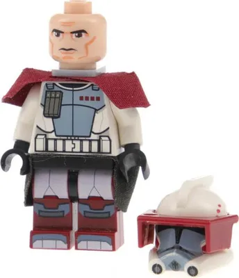 Produktbild von 1x Lego Minifigur SW Clone ARC Trooper Hammer Kama Pauldron Helm 9488 sw0377