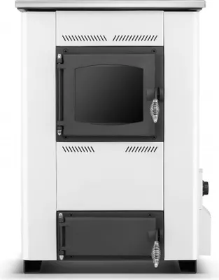 Obrázek produktu pro Sporák / kotel s varnou deskou a výměníkem TEMY ES 25 kW - bílý