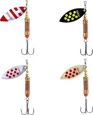 Produktbild von Zebco Trophy Z-River No.3 Silber/Red Dots Spinner