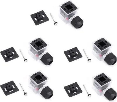 Obrázok produktu pre Vodotesné elektrické konektory, priehľadné, 12 V, sada 5 ks
