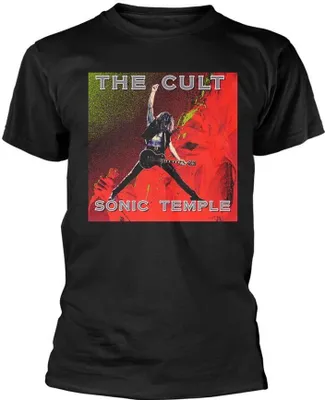 Obrázok produktu pre The Cult - Tričko "Sonic Temple" pre mužov/dámy Uni PH915 (XXL) (Black)