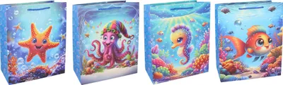 Immagine prodotto di Sacchetto regalo L 30x42x12 cm Bambini