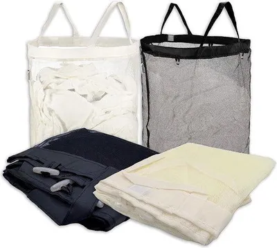 Immagine prodotto di Cesto per la biancheria Famanu, 140 litri, beige e nero, con coperchio e sacco interno estraibile