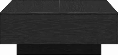 Produktbild von vidaXL Couchtisch Schwarz Eichen-Optik 80 x 80 x 31 cm