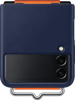 Immagine prodotto di Etui Samsung Ef-Gf711Tnegww Flip 3 Granatowy/Navy Silicone Cover Strap