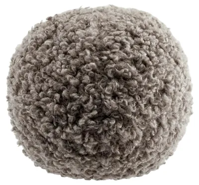 Produktbild von blomus GmbH TEDDY Rundes Kissen espresso Ø26cm