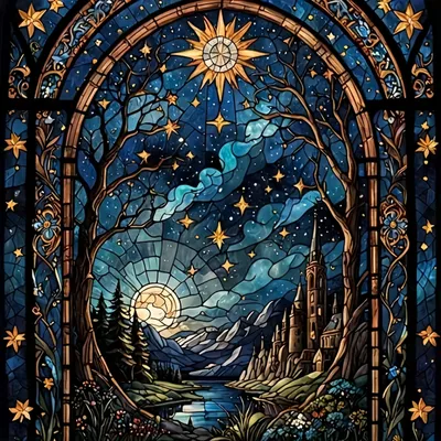 Diamond Painting Set 30x30 cm, 5D Sternenhimmel, DIY-Bastelset für Erwachsene
