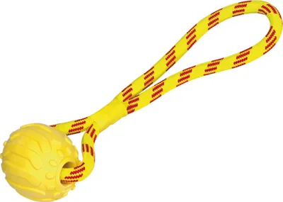 Produktbild von Nobby TPR Schaumball mit Seil